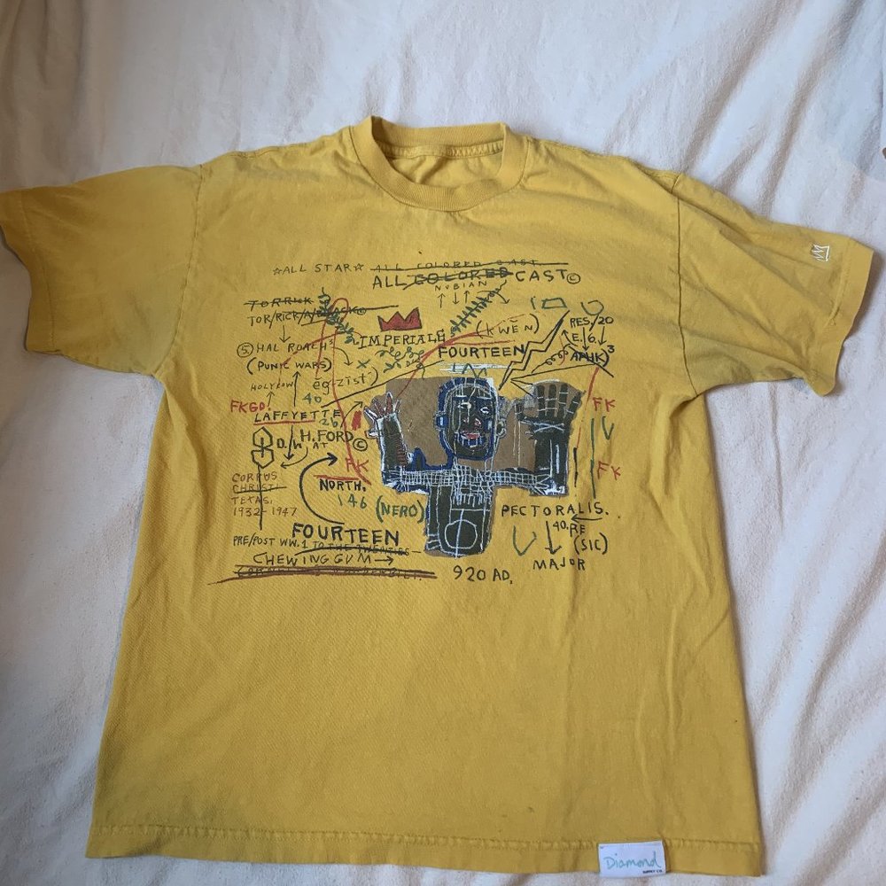 Diamond Supply Co T-shirt Basquiat